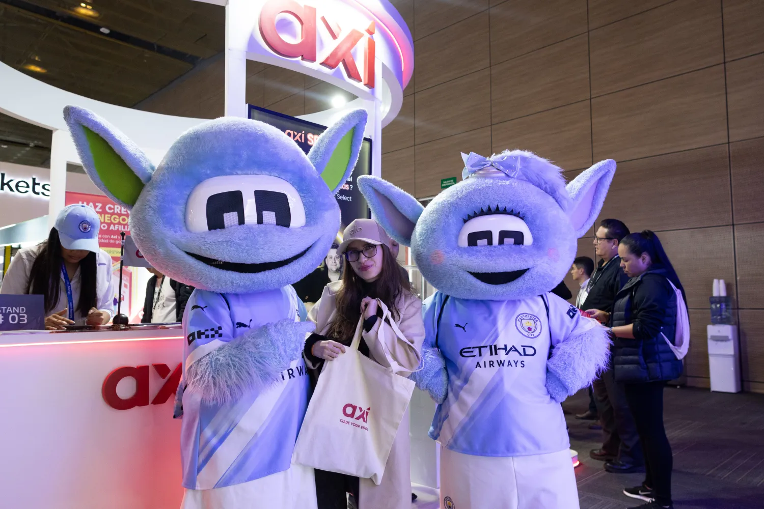 Axi Money Expo – stand corporativo en la feria – fotografía corporativa en Bogotá