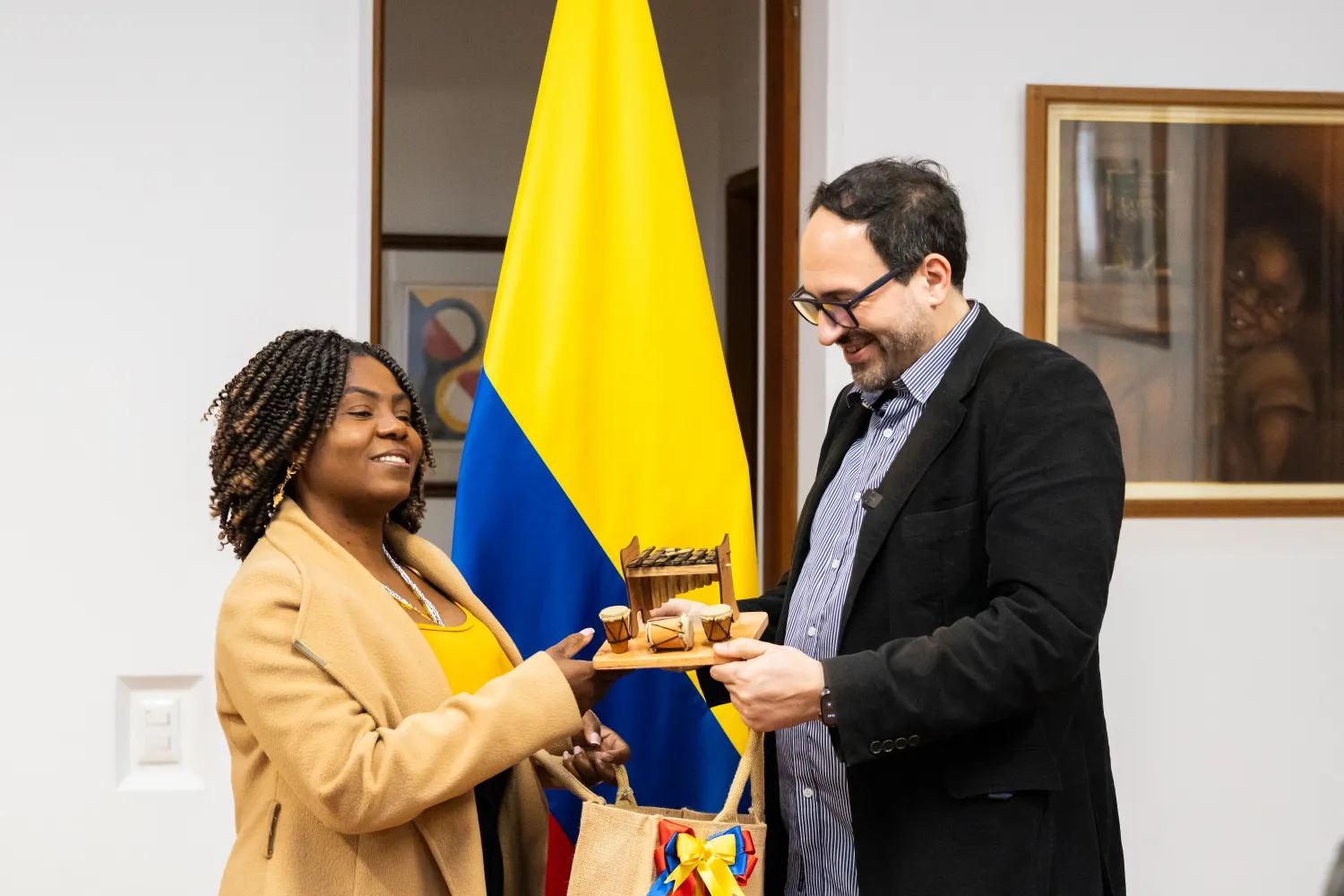 Clacso – presentación en pantalla grande – fotografía corporativa en Bogotá