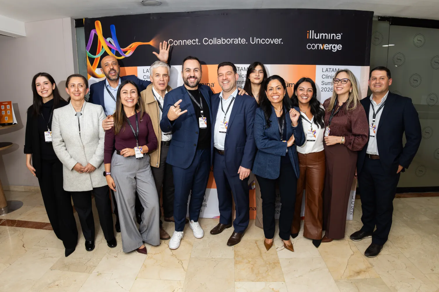 Illumina Latam Summit 2026 – recepción de invitados – fotografía corporativa en Colombia