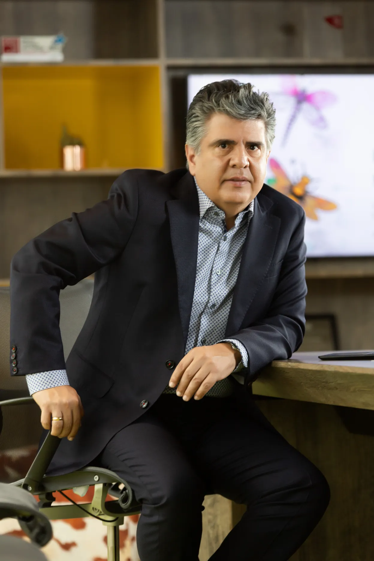 Sesión Microsoft – intervención en el escenario – fotografía corporativa en Colombia