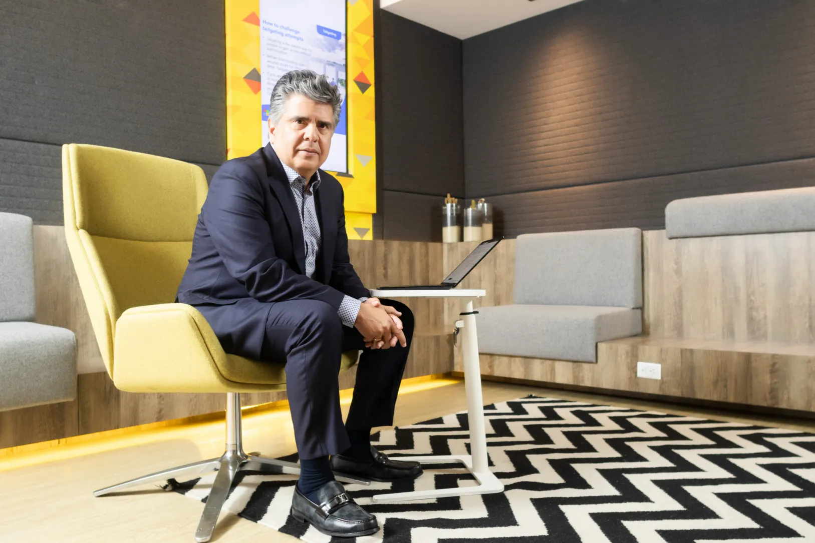 Sesión Microsoft – momento destacado del evento – fotografía corporativa en Colombia