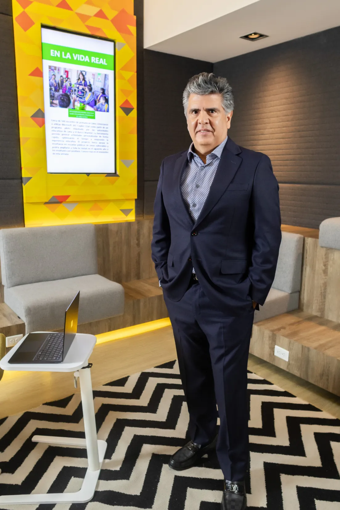 Sesión Microsoft – detalle del espacio corporativo – fotografía corporativa en Colombia
