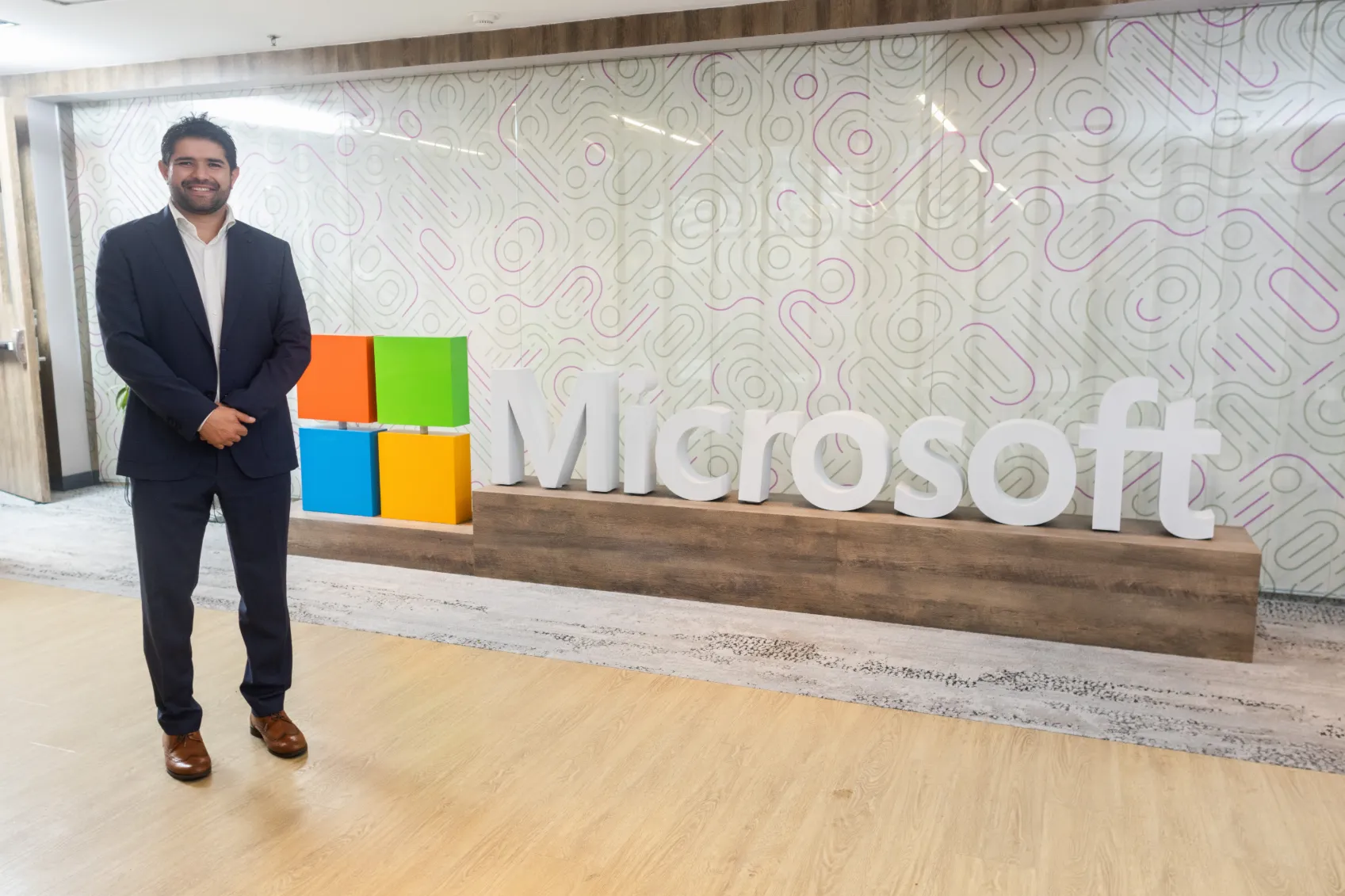 Sesión Microsoft – recepción de invitados – fotografía corporativa en Colombia
