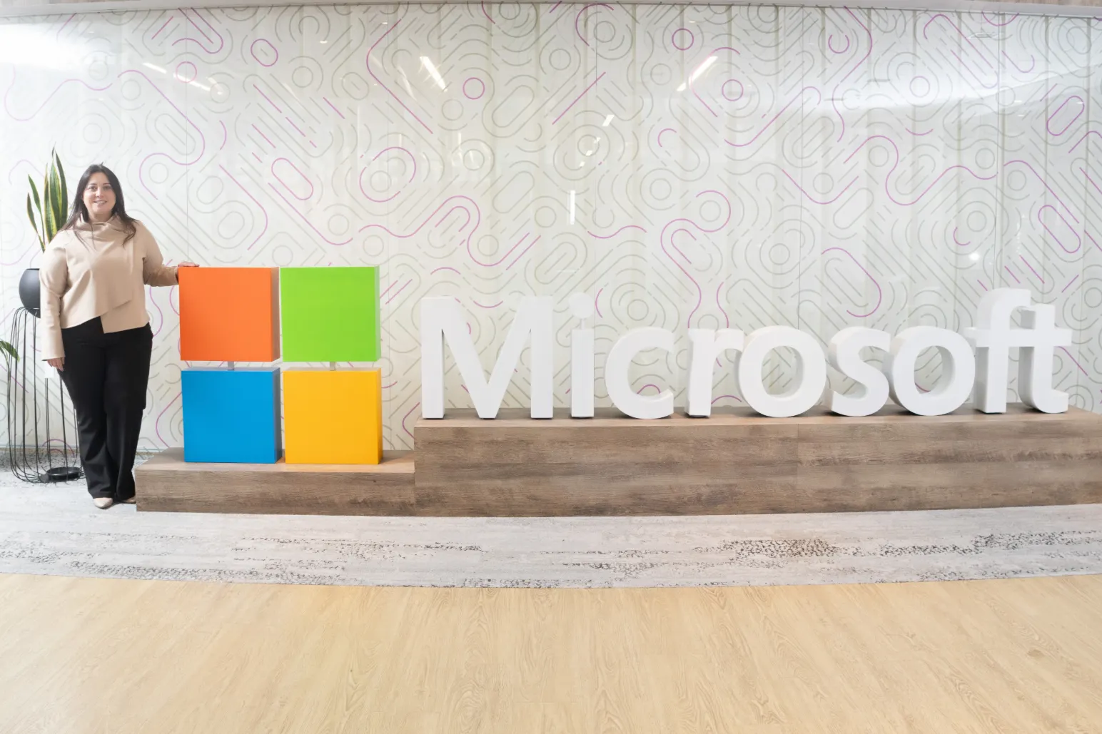Sesión Microsoft – directivos durante el acto – fotografía corporativa en Colombia