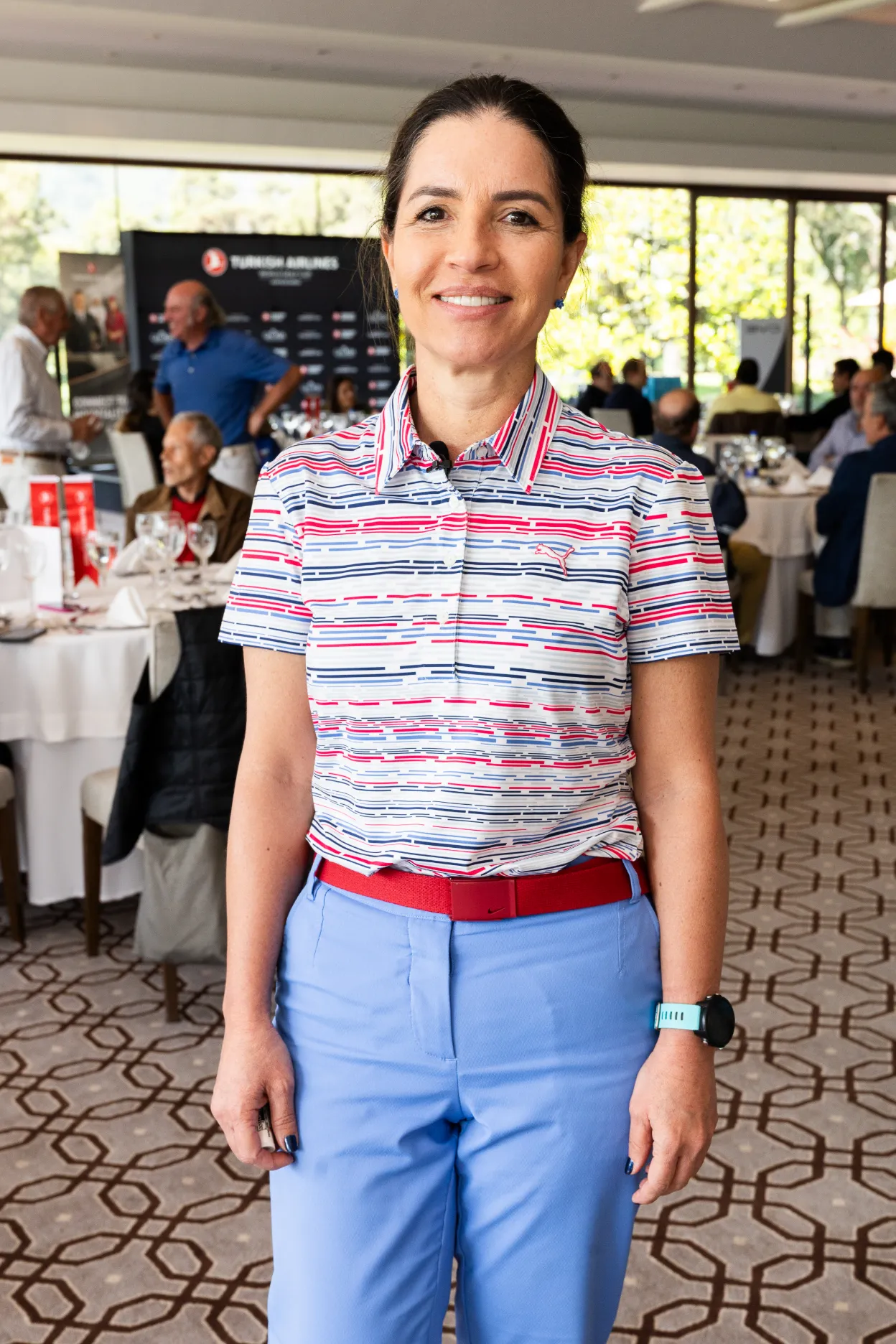 Torneo Turkish Airlines – detalle del espacio corporativo – fotografía corporativa en Colombia