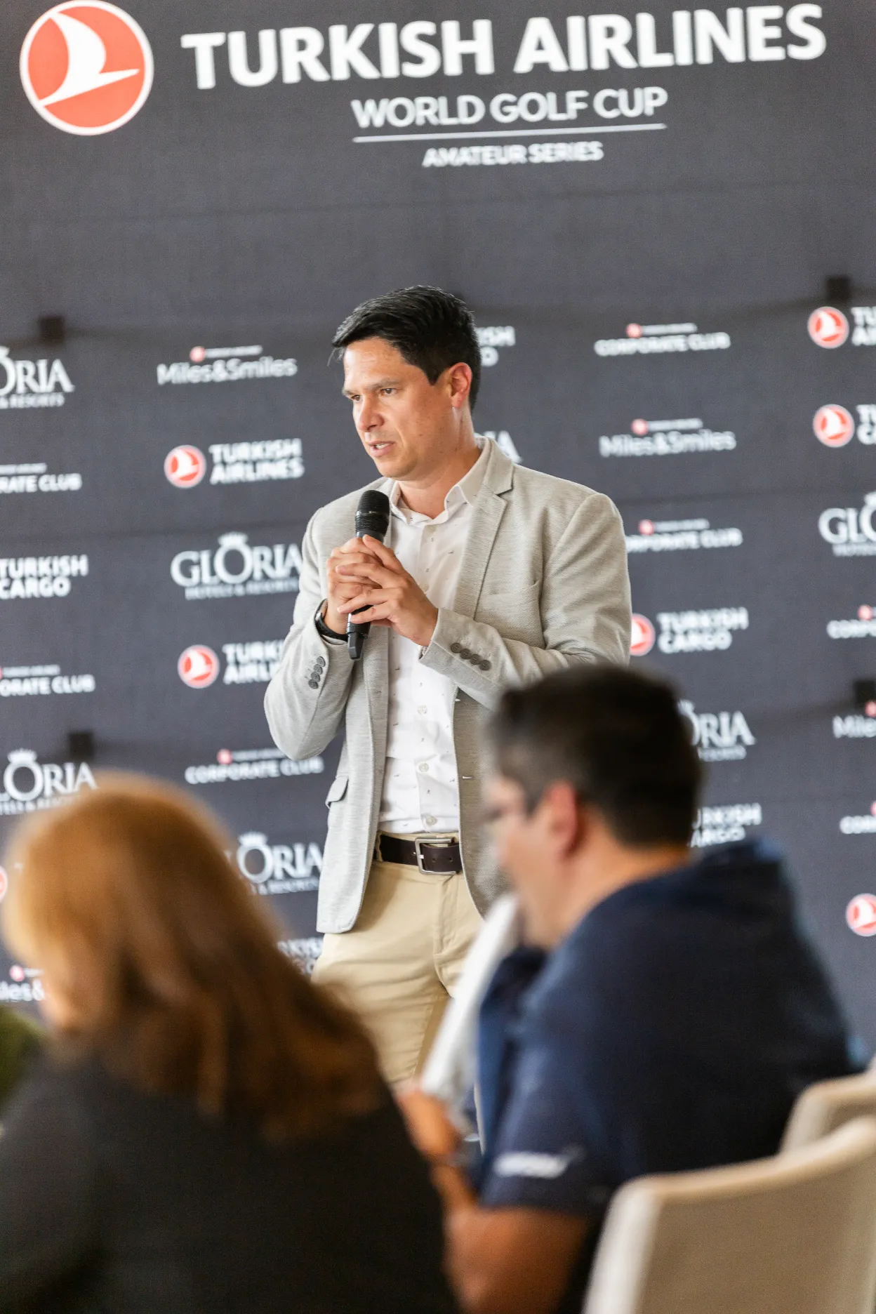 Torneo Turkish Airlines – momento destacado del evento – fotografía corporativa en Colombia