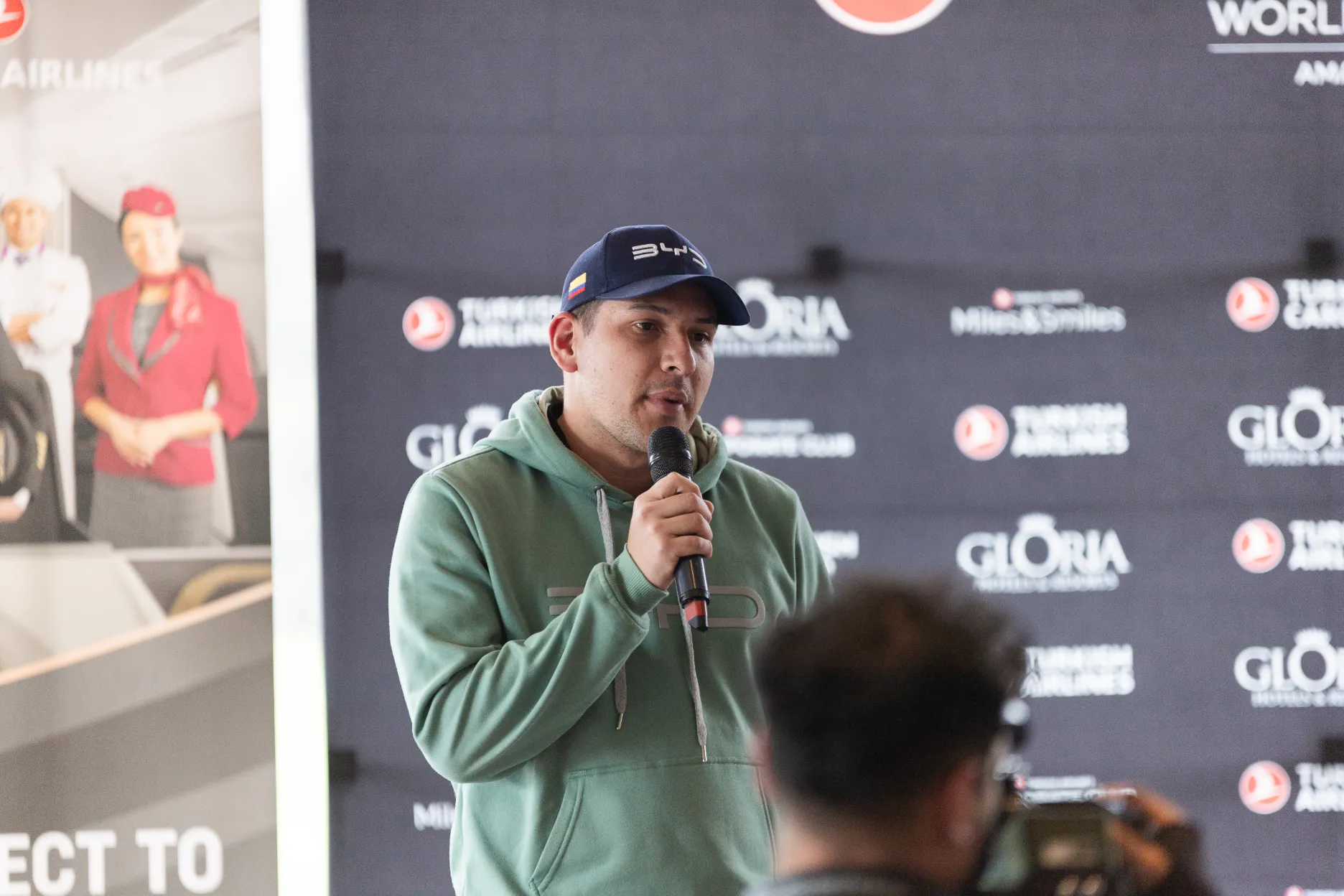 Torneo Turkish Airlines – asistentes en el salón – fotografía corporativa en Colombia