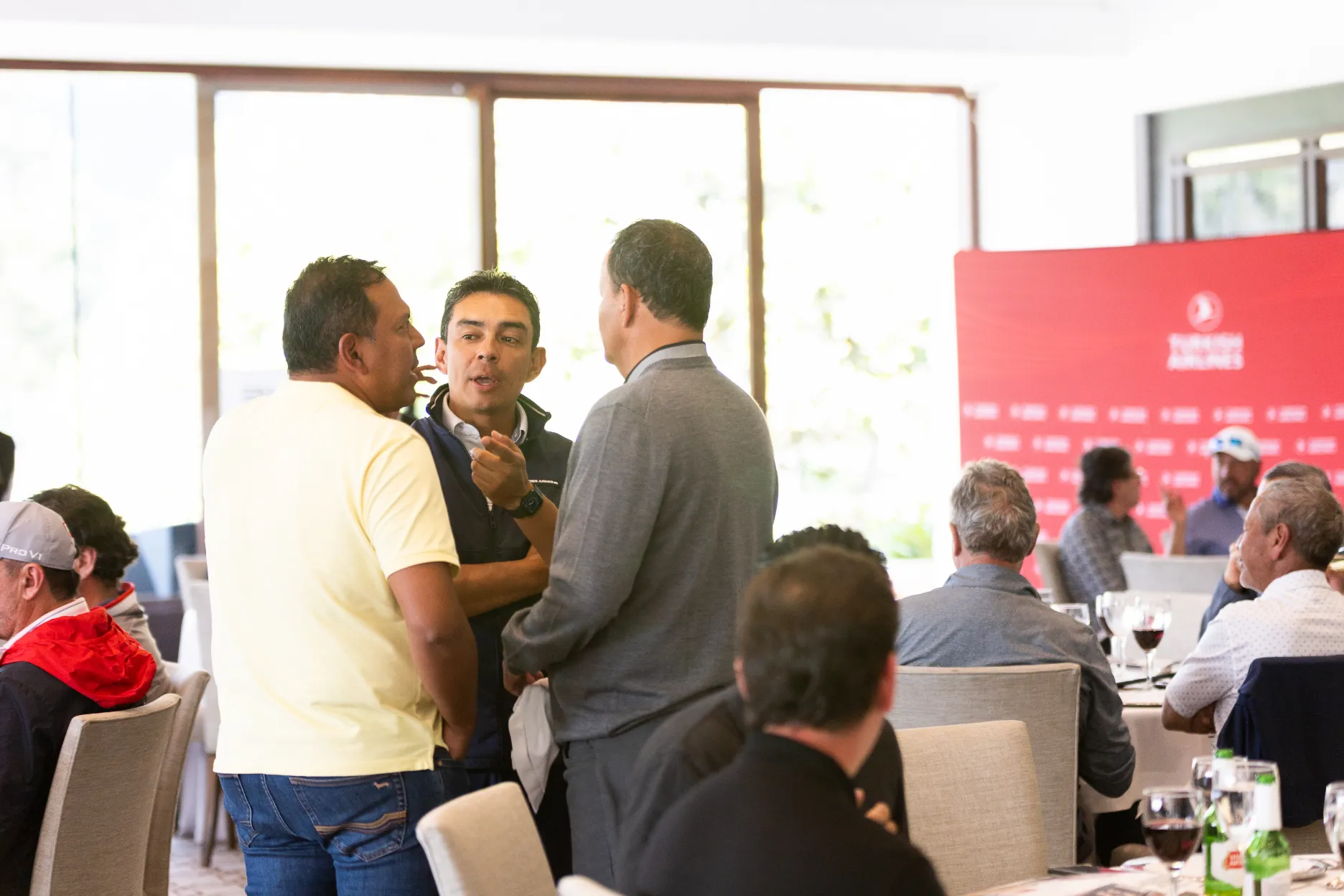 Torneo Turkish Airlines – intervención en el escenario – fotografía corporativa en Colombia