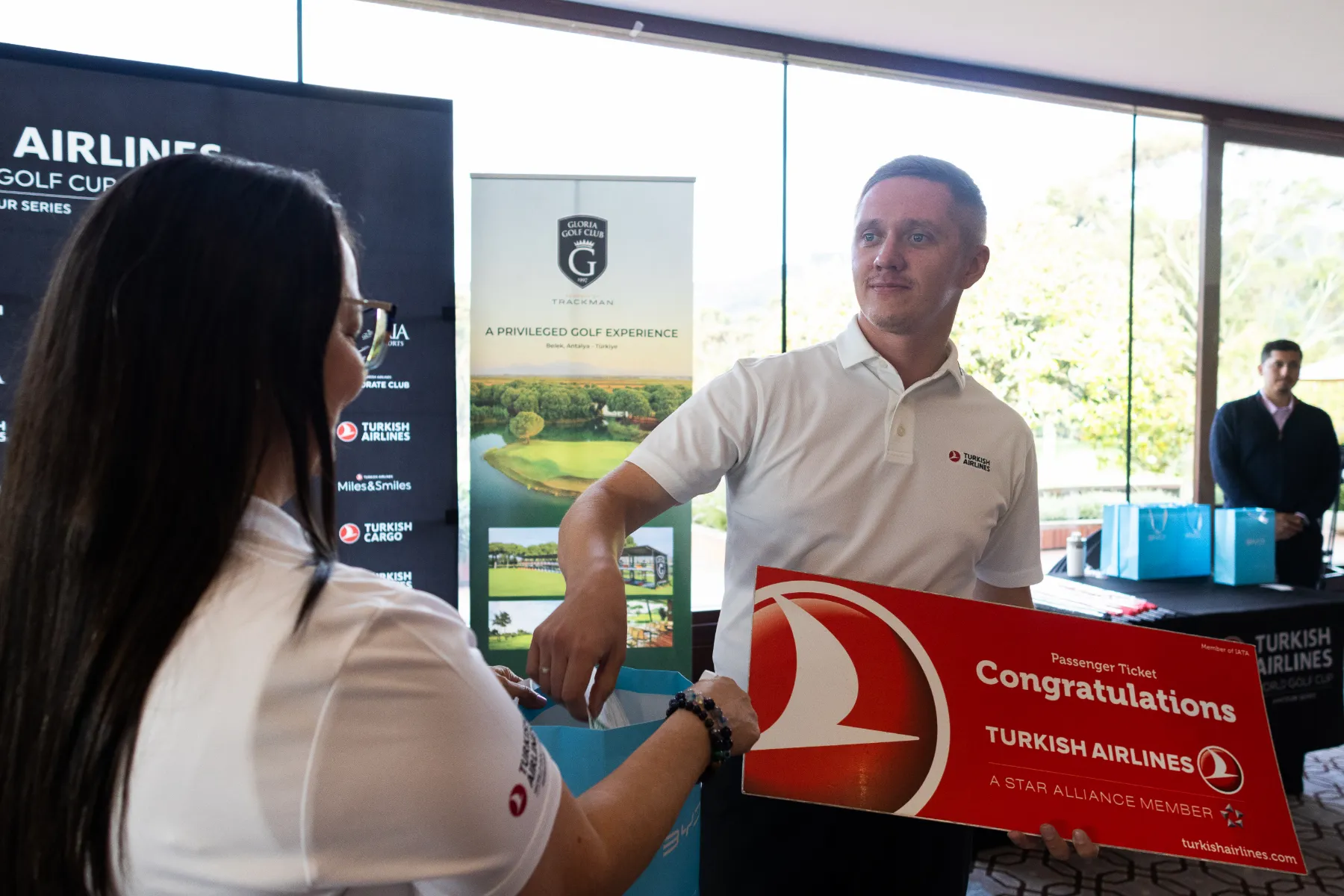 Torneo Turkish Airlines – detalle del espacio corporativo – fotografía corporativa en Colombia