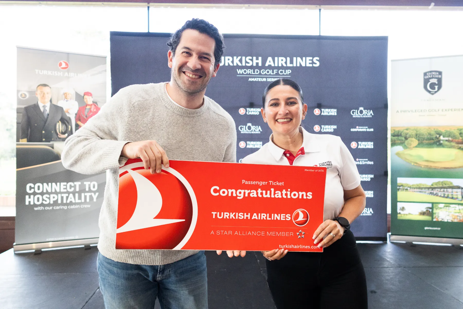 Torneo Turkish Airlines – intervención en el escenario – fotografía corporativa en Colombia