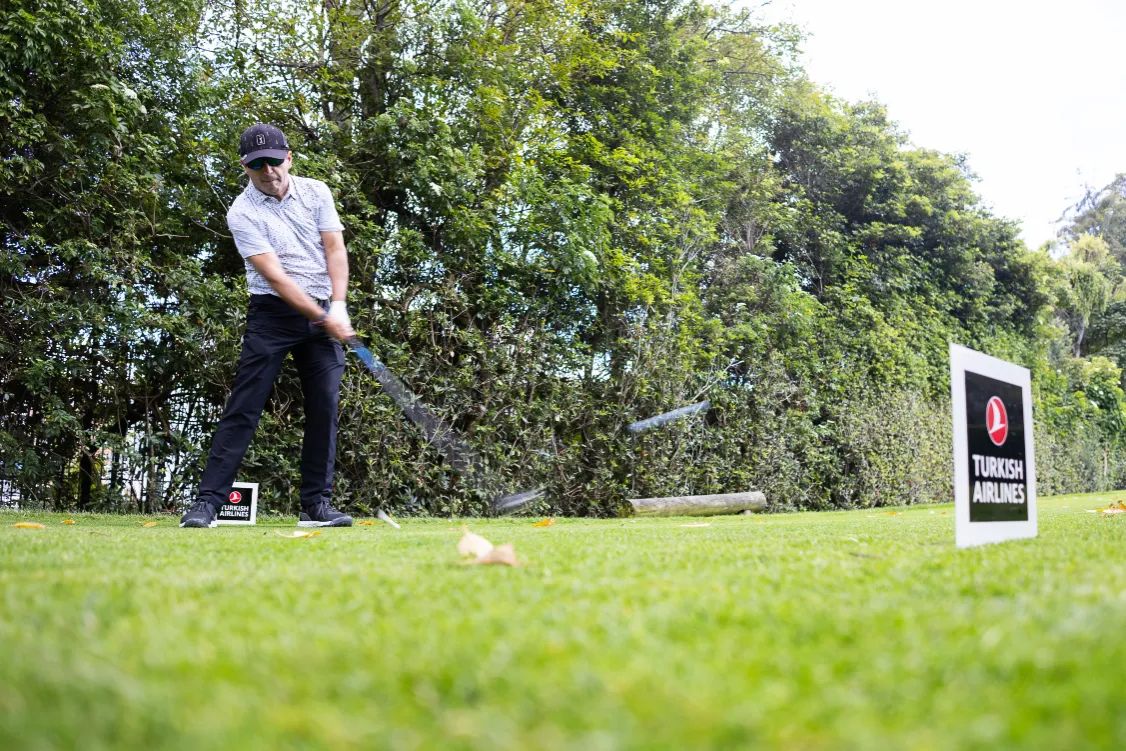 Turkish Airlines Golf – reconocimiento institucional – fotografía corporativa en Bogotá