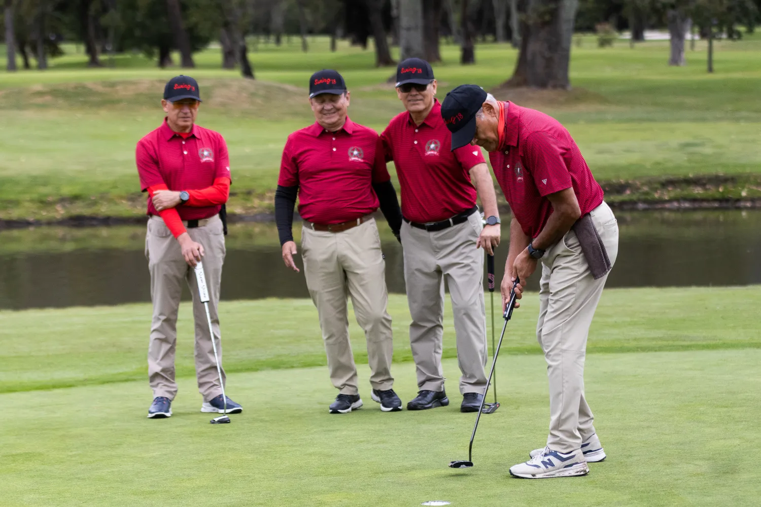 Turkish Airlines Golf – momento destacado del evento – fotografía corporativa en Bogotá
