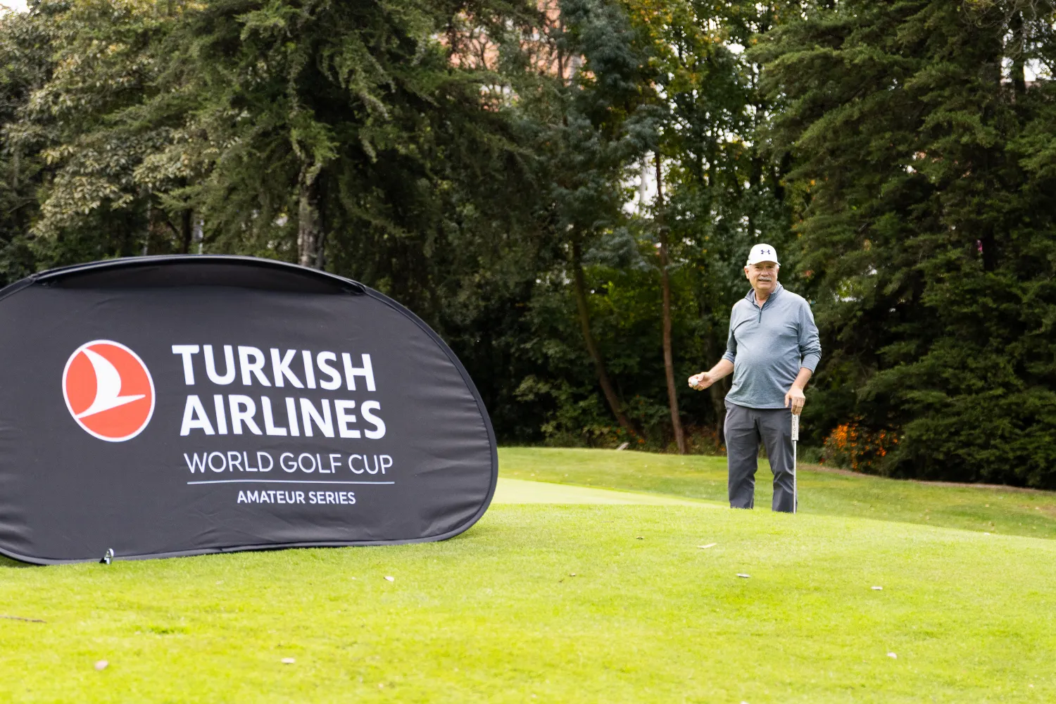 Turkish Airlines Golf – intervención en el escenario – fotografía corporativa en Bogotá