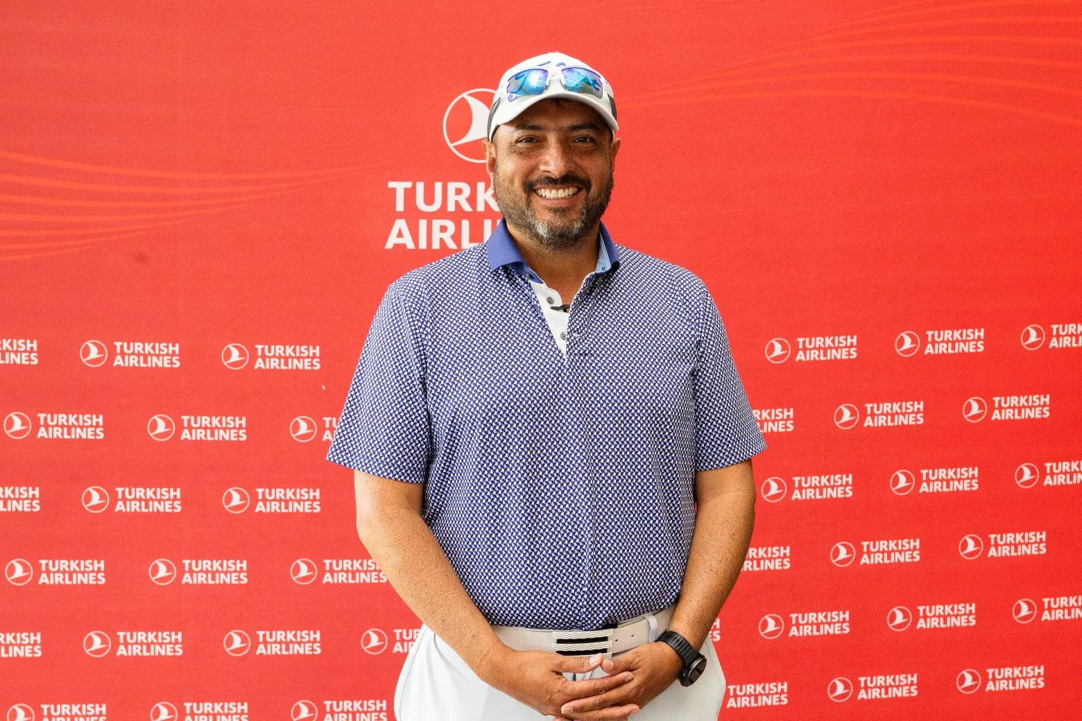 Turkish Airlines Golf – intervención en el escenario – fotografía corporativa en Bogotá